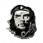 Gürtelschnalle - Che Guevara in schwarz