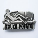 Gürtelschnalle - Couch Potato