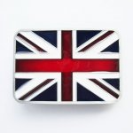 Gürtelschnalle Flagge - England Union Jack