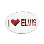G&uuml;rtelschnalle - I Love Elvis