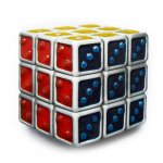 Gürtelschnalle - Rubik Würfel