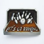 Gürtelschnalle - Sport Bowling