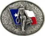 Gürtelschnalle - Texas Rodeo Rider