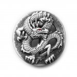 Gürtelschnalle - klassischer Drache - Dragon Buckle