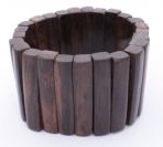 Holz Armreifen - kleine St&auml;be innen gerade