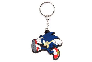 Schlüsselanhänger - Sega - Sonic Rubber