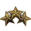 Sterne und Star G�rtelschnallen