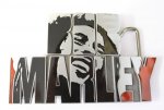 G&uuml;rtelschnalle - Bob Marley