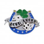 G&uuml;rtelschnalle - Born Lucky Buckle