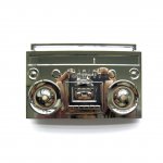 Gürtelschnalle - Ghettoblaster - Boombox - Oldschool - Buckle