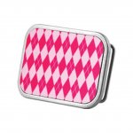 Gürtelschnalle - Pink Muster #1