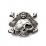 Gürtelschnalle Piraten Skull - Totenkopf - Pirate Buckle