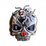 Gürtelschnalle - Spider Skull Buckle