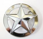 Gürtelschnalle - Stern silber - Classic Star Buckle