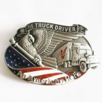G&uuml;rtelschnalle - Truck Drivers - American Hero