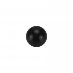 Piercing Schraubkugel - Schwarz - Stahl - Black - Steel