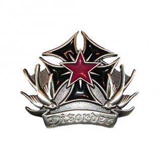 Gürtelschnalle - Disorder Cross Buckle