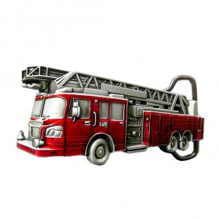 Gürtelschnalle - Feuerwehrauto - Fire Truck Buckle