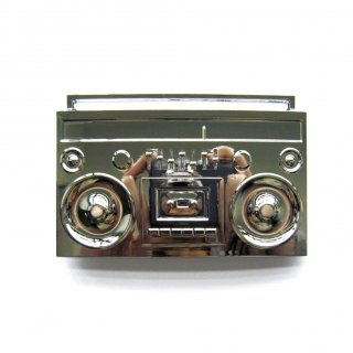 Gürtelschnalle - Ghettoblaster - Boombox - Oldschool - Buckle